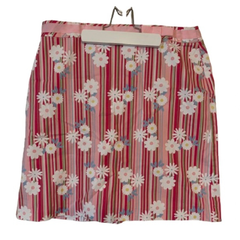Duck Head Women's Skirt Sz 10P Petite Pink‎ Floral